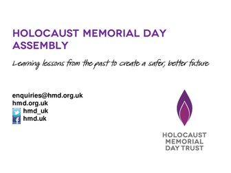 Assembly for KS2 for Holocaust Memorial Day 2015