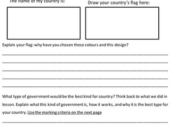 Make your own government - Democracy HW project