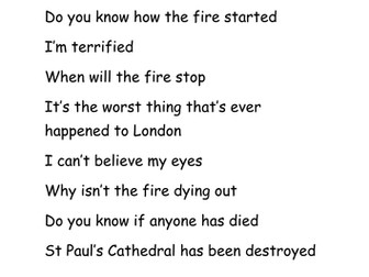 SPAG linked to Great Fire of London