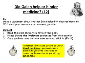 Did Galen help or hinder medicine?