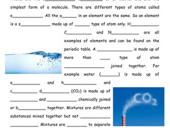 Differentiated Elements, Compounds and Mixtures