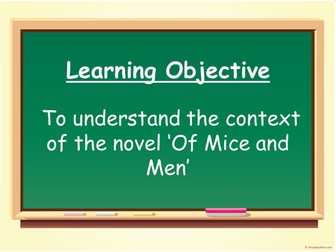 Of Mice and Men Exam Preparation (AQA) - Part 1