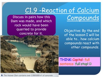 C1.9 Reactions of Calcium Compounds (EDEXCEL)