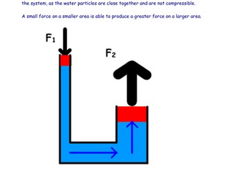 Pressure and hydraulics worksheet