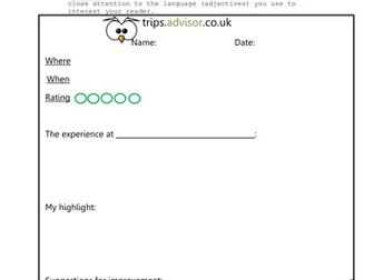 Non-fiction prompts (Castle Diary: Tobias Page)