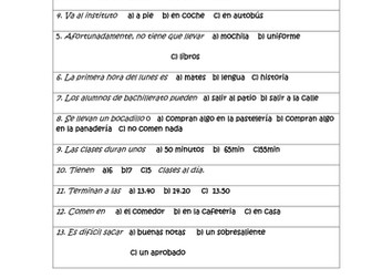 El instituto - School - education and work