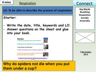 What is respiration? - Full Lesson Low ability
