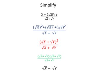 Simplifying Expressions