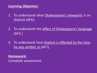 Merchant of Venice part 2