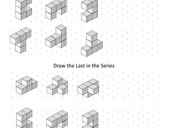 Short isometric drawing activity