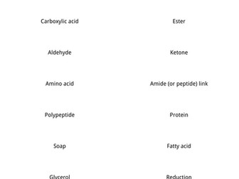 Organic Chemistry Flashcards