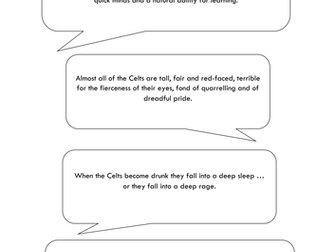 Were the Celts Cut Throat