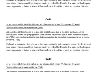 respectez les consignes Expo GCSE