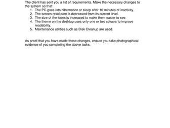 BTEC ICT L3 Unit 2 assignment 2