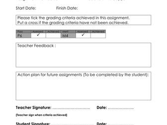 BTEC ICT L3 Unit 14 Assignment briefs