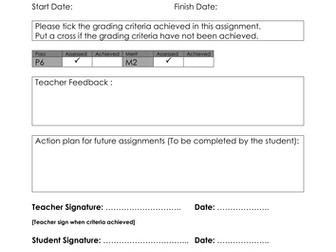 BTEC ICT L3 Unit 30 Assignment briefs