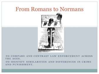 Romans, Anglo Saxons, Normans Comparison