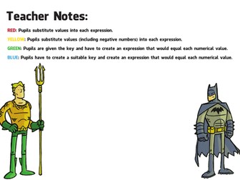 Superhero Substitution