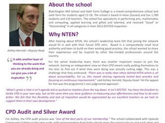 NTEN Case study - Blatchington Mill School