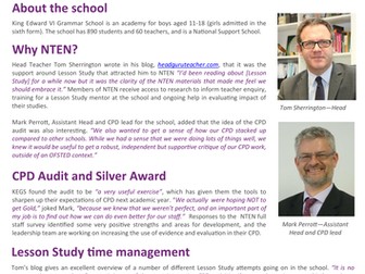 NTEN Case study - King Edward VI Grammar School