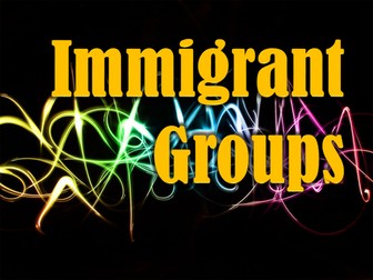 Immigrant Groups