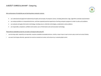 Computing New Curriculum Long Term Planning