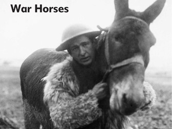 Animals in WWI (English unit of work)