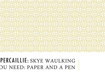 first and second lesson into capercaillie