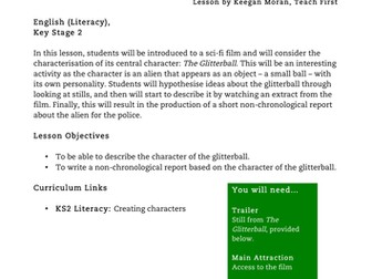 The Glitterball English KS2