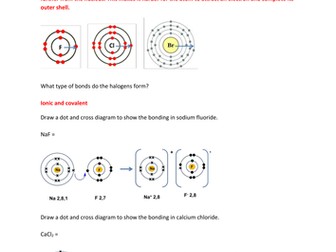 Halogens - Group 7 Reactions and reactivity