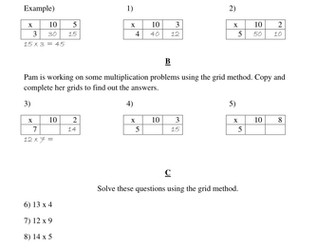 Grid method