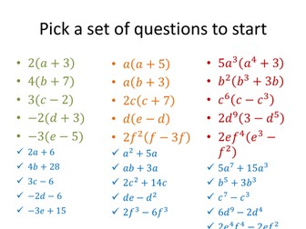 RAG expanding brackets questions