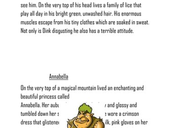 Character description examples