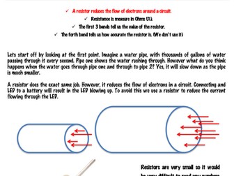 Resistors & OHMS Law