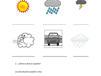 El tiempo - weather test