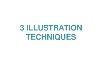 3 Illustration Techniques