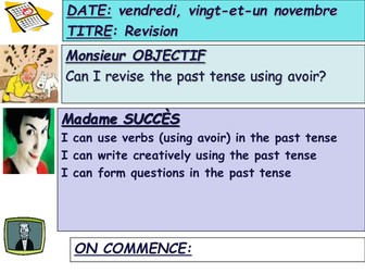 Carousel for Perfect tense