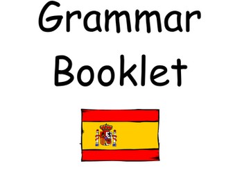 GCSE SPANISH BOOKLET