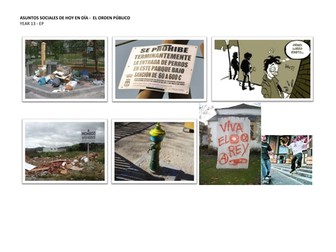 Asuntos sociales - El orden público