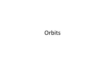 GCSE in Astronomy - Orbits