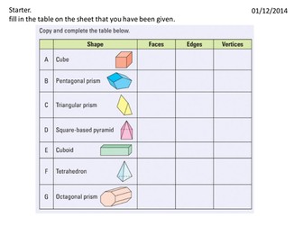 Drawing 3D shapes