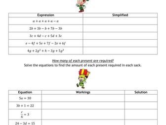 Santa's Algebraic Elves