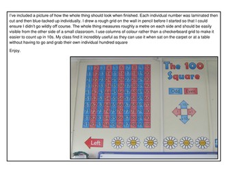 Huge 100 square display