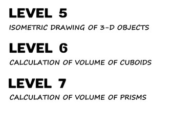 Isometric Drawing and Volume of Cuboids and Prisms