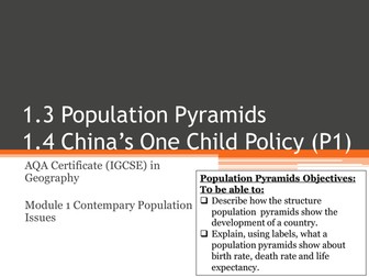 DTM, Population Pyramids & Population Management