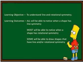 Line & Rotational Symmetry