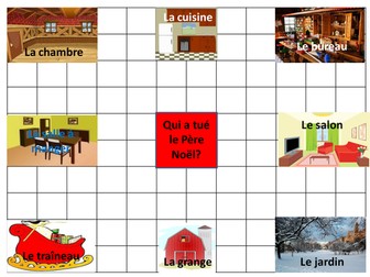 Christmas Cluedo - Qui a tue le Pere Noel?
