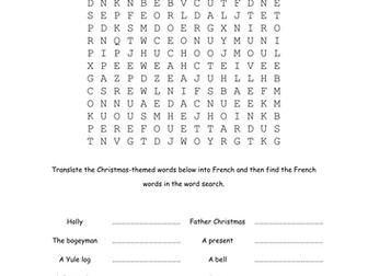 Christmas Wordsearch