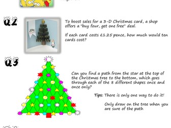 Christmas Team Quiz with Answers