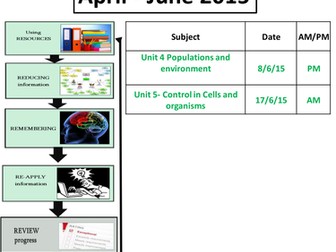 A Level Revision Organizer